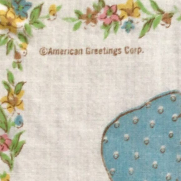 Vintage Holly Hobbie Twin Size Flat Sheet - Picture 8 of 8